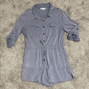 She + Sky Dusty Blue Romper